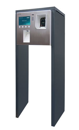 SIQMA CRID device for fuel retail solutions, showcasing a modern design and user interface, ideal for efficient management in retail